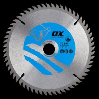 Cordless Wood Cutting Saw Blade 160/20mm 60T OX-TCTW-1602060