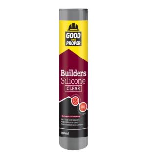 Good & Proper Builders Silicone Low Md LMN 300ml Clear (12/B) 31050912