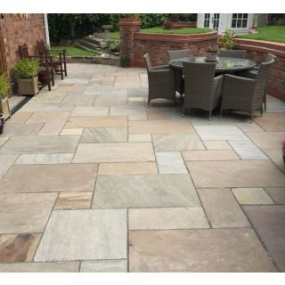 Raj Blend Indian Stone Patio Pack