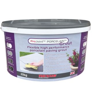 NEXUS PORCELAIN PAVING GROUT   MID GREY 20KG