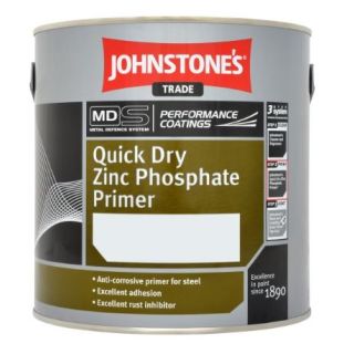 Johnstone's Trade Quick Dry Zinc Phosphate Primer 2.5 Litre - Red Oxide