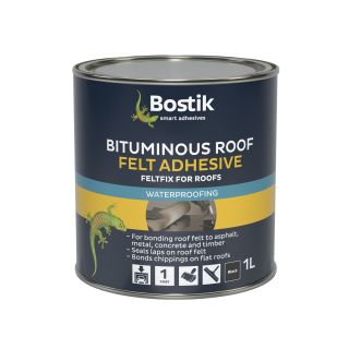 Cementone Feltfix Bitumen Roof Felt Adhesive 1L 30811937