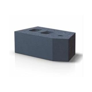 Blue Smooth Squint Brick 45 Degree 73mm AN1.2