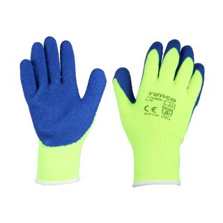 Timco Warm Grip Latex Coated Polyester Gloves Per Pair L 770496
