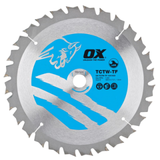 Cordless Wood Cut'g Thin Kerf Saw Blade 136/20mm 20T OX-TCTW-TF1362020