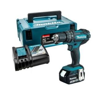 Makita DHP482RF1J 18v Combi with 1 X 3AH Batt Charger & Case