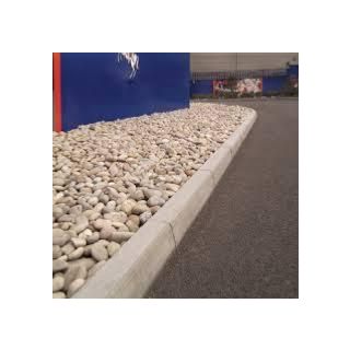 Half Battered Straight Kerb 255mm x 125mm