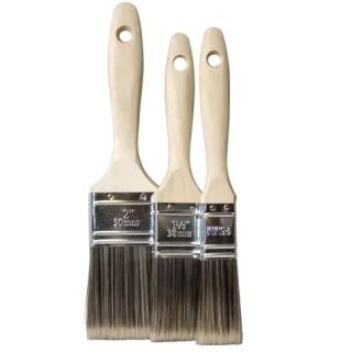 Faithfull Tradesman Synthetic Paint Brush Set 3 Piece  FAIPBTSET3