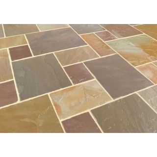 Rippon Buff Indian Stone Patio Pack 20.25m2