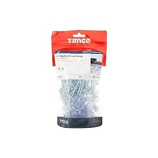 Spacers - For Corrugated Sheet Fixings - Clear Bag/50  224523