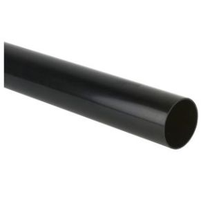 Brett BR201B 68mm X 2.5m Round Downpipe Black (10/Pack)