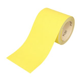 Addax Coarse 60 Grit Yellow Sandpaper Roll 115mm X 10Mtr  231541