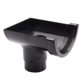 BR456CI 112mm Roundstyle Stopend Outlet Cast Iron Style