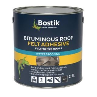 Cementone Feltfix Bitumen Roof Felt Adhesive 2.5L 30811934
