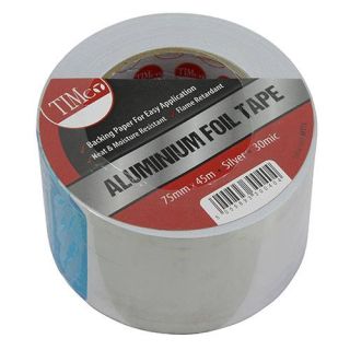 Timco Aluminium Foil Tape 75mm x 45mtr AFT75
