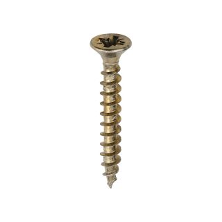 Solo Woodscrew PZ2 CSK-ZYP Yellow 4.0 x 30 200/Box  40030SOLOC