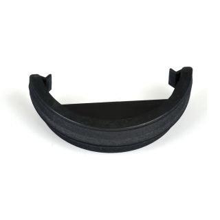 Brett Martin Cast Iron Style Black Gutter Ext Stop End BR47CI