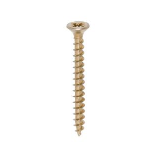 Solo Woodscrew PZ2 CSK-ZYP Yellow 4.0 x 40 200/Box  40040SOLOC