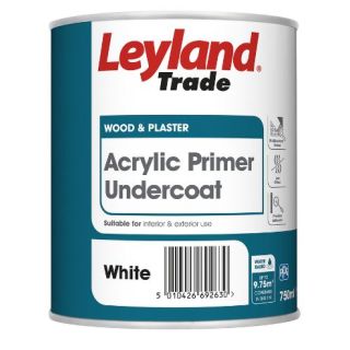 Leyland Trade Acrylic Primer Undercoat - White