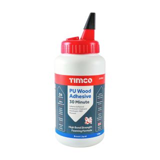 Timco D4 PU Wood Adhesive 30 min 750g (6/Box) 247834