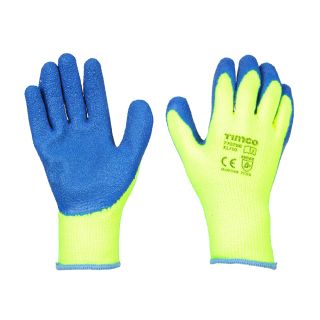 Timco Warm Grip Latex Coated Polyester Gloves Per Pair XL 770766