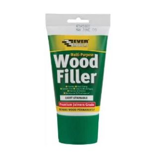 Everbuild M/Purpose Wood Filler 100ml Easi Squeeze Light  480449