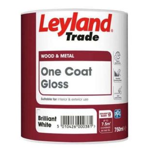 Leyland Trade One Coat Gloss 2.5Ltr Brilliant White  264703