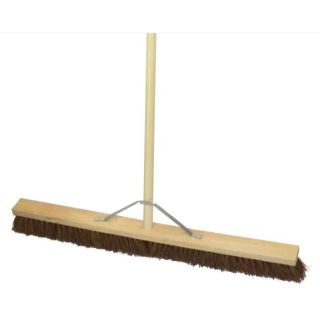 Faithfull 36 Stiff Bass Broom inc Handle & Stay FAIBRBASS36H