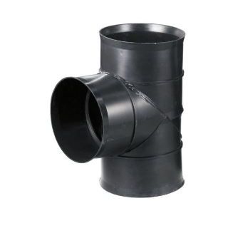 150mm x 150mm 90 deg Twin Wall T/S Junction Naylor 71606