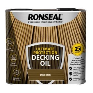 Ronseal Ultimate Proctection Decking Oil Dark Oak 5 Ltr RSLUDODO5L