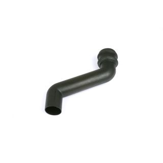 Brett Martin Cast Iron Style Black Downpipe Offset Bend 230mm BR2230CI
