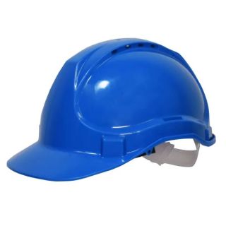 Scan Standard Industrial Safety Helmet Blue SCAPPESHB