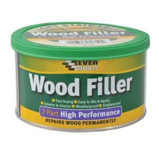 Everbuild 2 Part High Perform' Wood Fill 500g Oak 481051