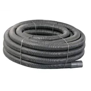 Naylor Twinwall Duct 160(137)Mm X 6m Pipe Black Elect Inc Coup 29119