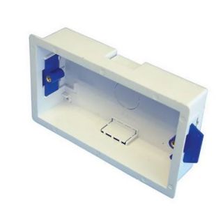 Status Dry Lining Box 25mm     2 Gang (Bulk/6)   STASDLPB2GB6