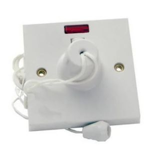 STATUS SHOWER CEILING SWITCH   2 WAY 45A NEON
