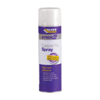 Everbuild Stick2 Carpet Fix Spray 500ml