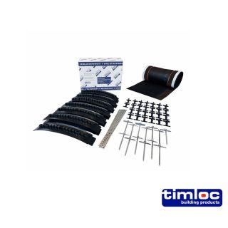 Timloc 6mtr Roll Out Ventilated Dry Fix Ridge System Pack