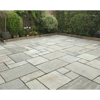 Kandla Grey Indian Stone - Patio Pack