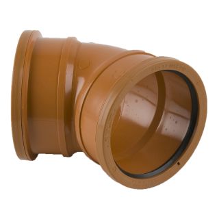 Brett B4041 110mm x 45 deg Double Socket Bend (15/Pack)