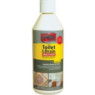 500ML KNOCK OUT TOILET & DRAIN CLEANER CLEBARLOAK500