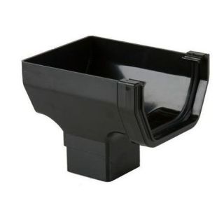 Brett BR556B 114mm Squarestyle Stopend Outlet Black