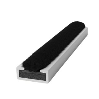Intumescent Door Strip 20x4  2.1mm WHITE (BRUSHED)