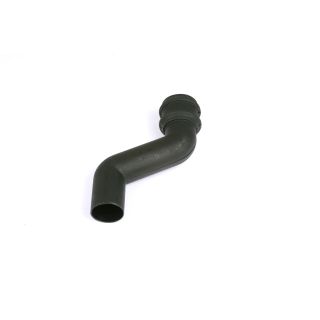 Brett Martin Cast Iron Style Black Downpipe Offset Bend 150mm BR2150CI