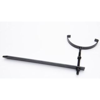 BRF4CI 112mm Roundstyle Rise & Fall Bracket Black Cast Iron Style