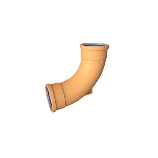 110mm Double Socket Rest Bend 87.5 deg