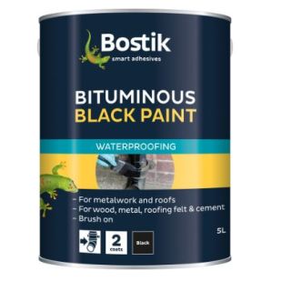 Cementone Protective Black Bitumen Paint 5L 30812219