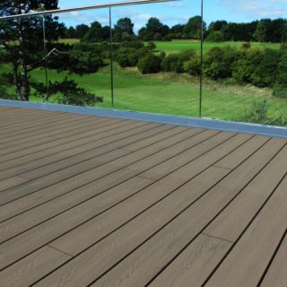 Piranha Hunter Composite Decking 136x3600x25mm Brown PIRHUDBR