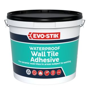 Evo-Stik Waterproof Wall Tile Adhesive 2.5 Ltr  30812631
