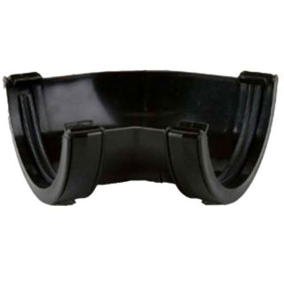 Brett BR049B 112mm Roundstyle Gutter Angle 135 Deg Black